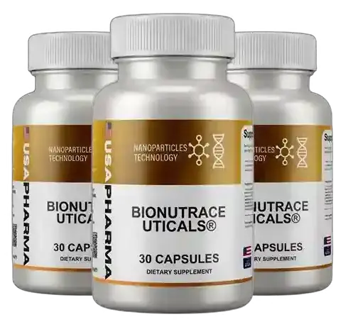 Bionutraceuticals blood sugar support supplement bottle
